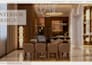 design modern living room and kitchen 3d rendering